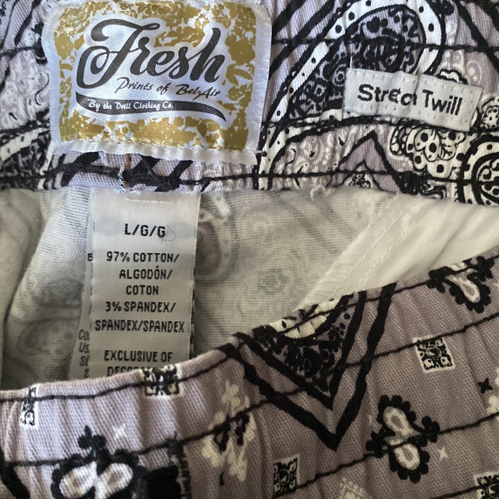 Fresh Prints of Bel-Air Stretch Twill Pants L - Picture 9 of 11